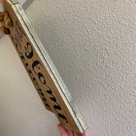 Welcome To Our Home Decorative Tag Plaque - Picture 3 of 4